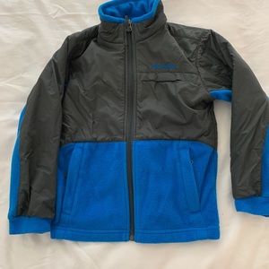 Columbia boys xs (6-7) fleece jacket excellent condition